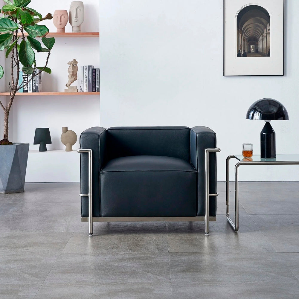 Sillón LC3 Un Cuerpo Eco Cuero